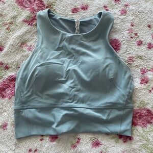 lululemon athletica Blue Crop Top